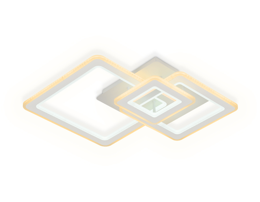 Потолочный управляемый светильник Ambrella Original FA862 WH 79W белый