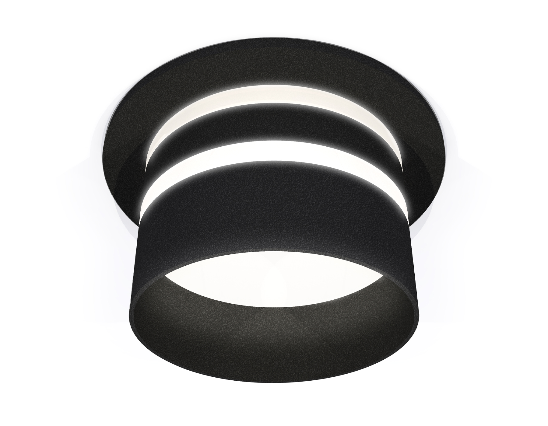 Встраиваемый светильник XC6513062 SBK/FR черный песок/белый матовый MR16 GU5.3 (C6513, N6236)