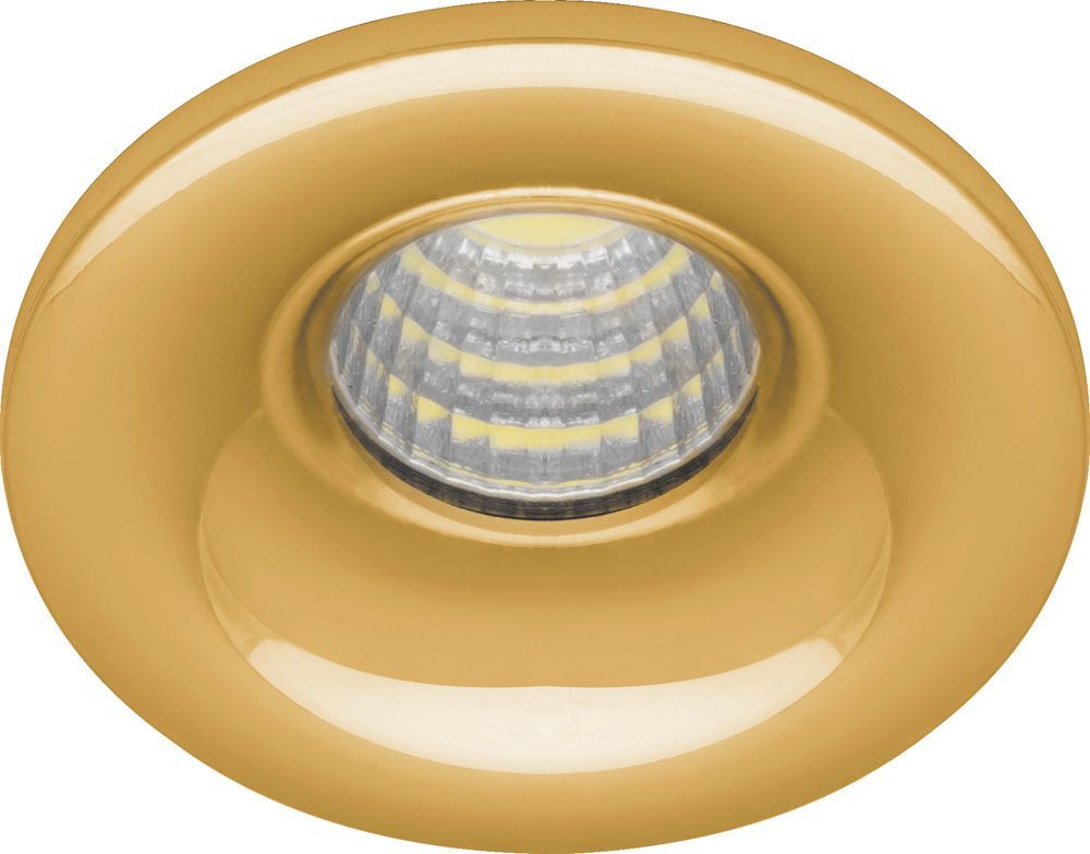 Светодиодный светильник Feron LN003 встраиваемый 3W 4000K золотистый