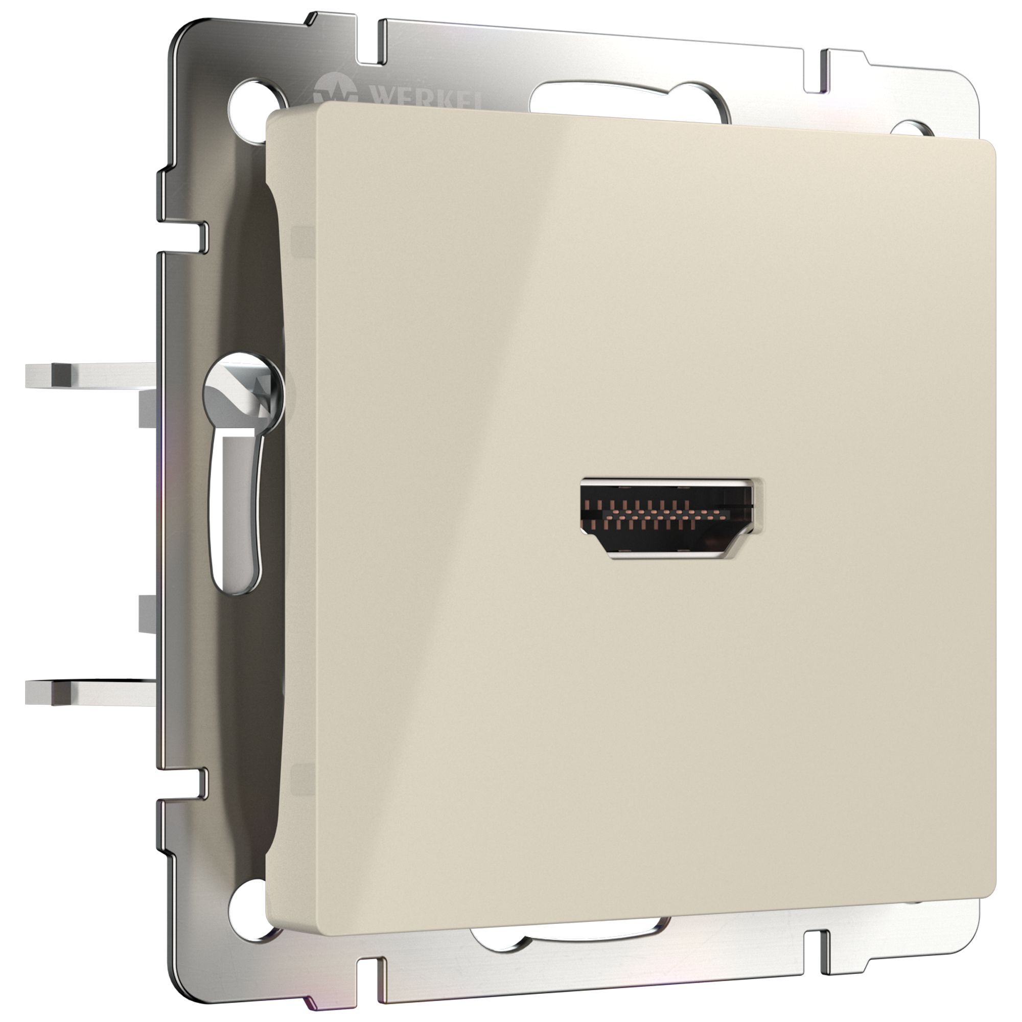Розетка HDMI WERKEL (слоновая кость) WL03-60-11 / W1186003 / a036555
