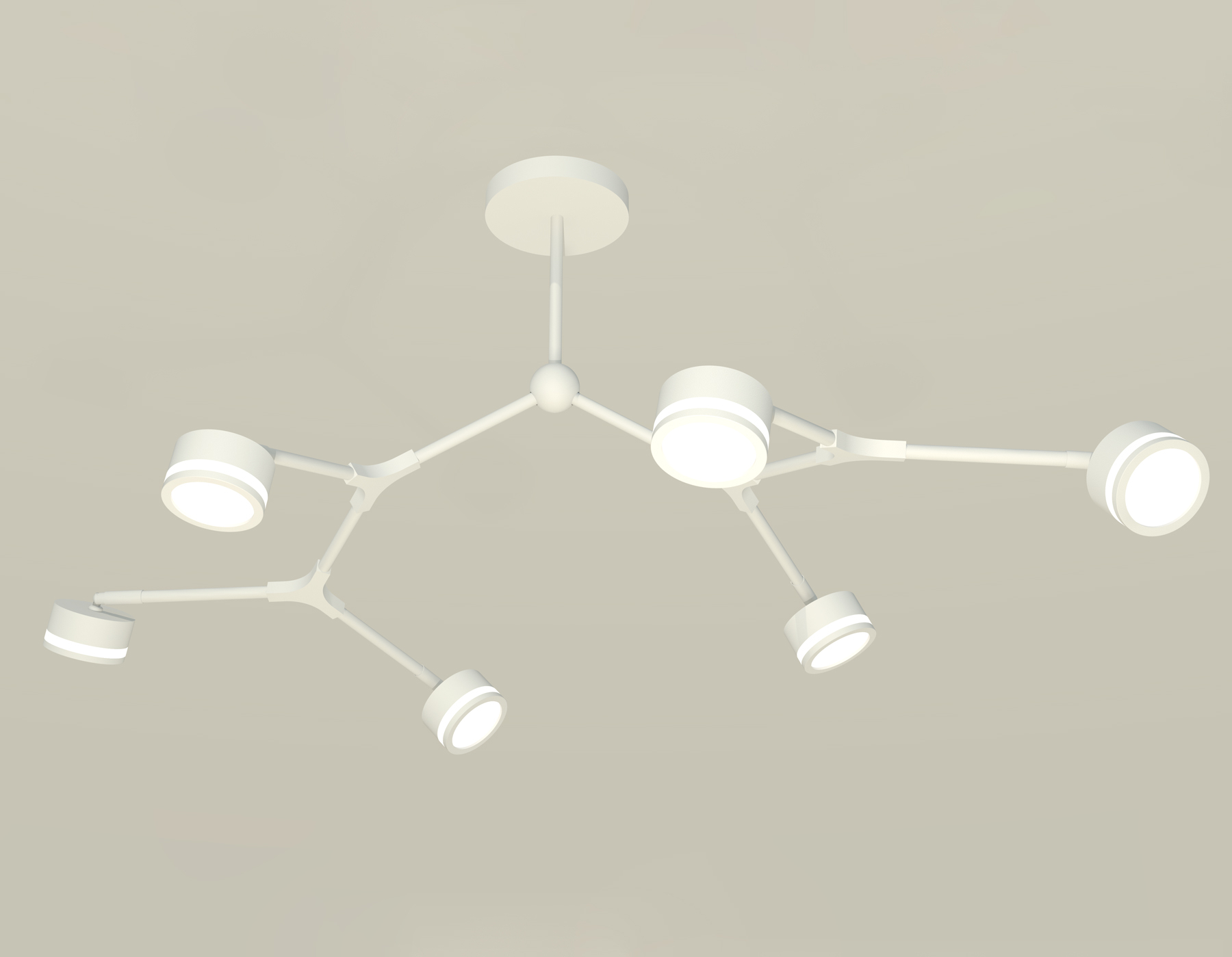 Подвесной светильтник Ambrella XB9055200/6 SWH/FR белый песок/белый матовый GX53 (C9055, N8412) Подвесной светильтник Ambrella XB9055200/6 SWH/FR белый песок/белый матовый GX53 (C9055, N8412)