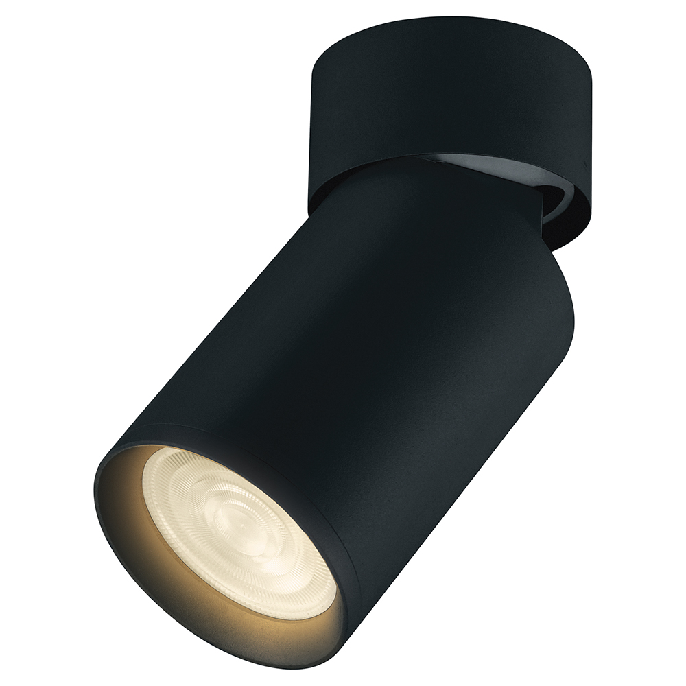 Светильник потолочный Feron ML180 MR16 35W 230V, черный Светильник потолочный Feron ML180 MR16 35W 230V, черный