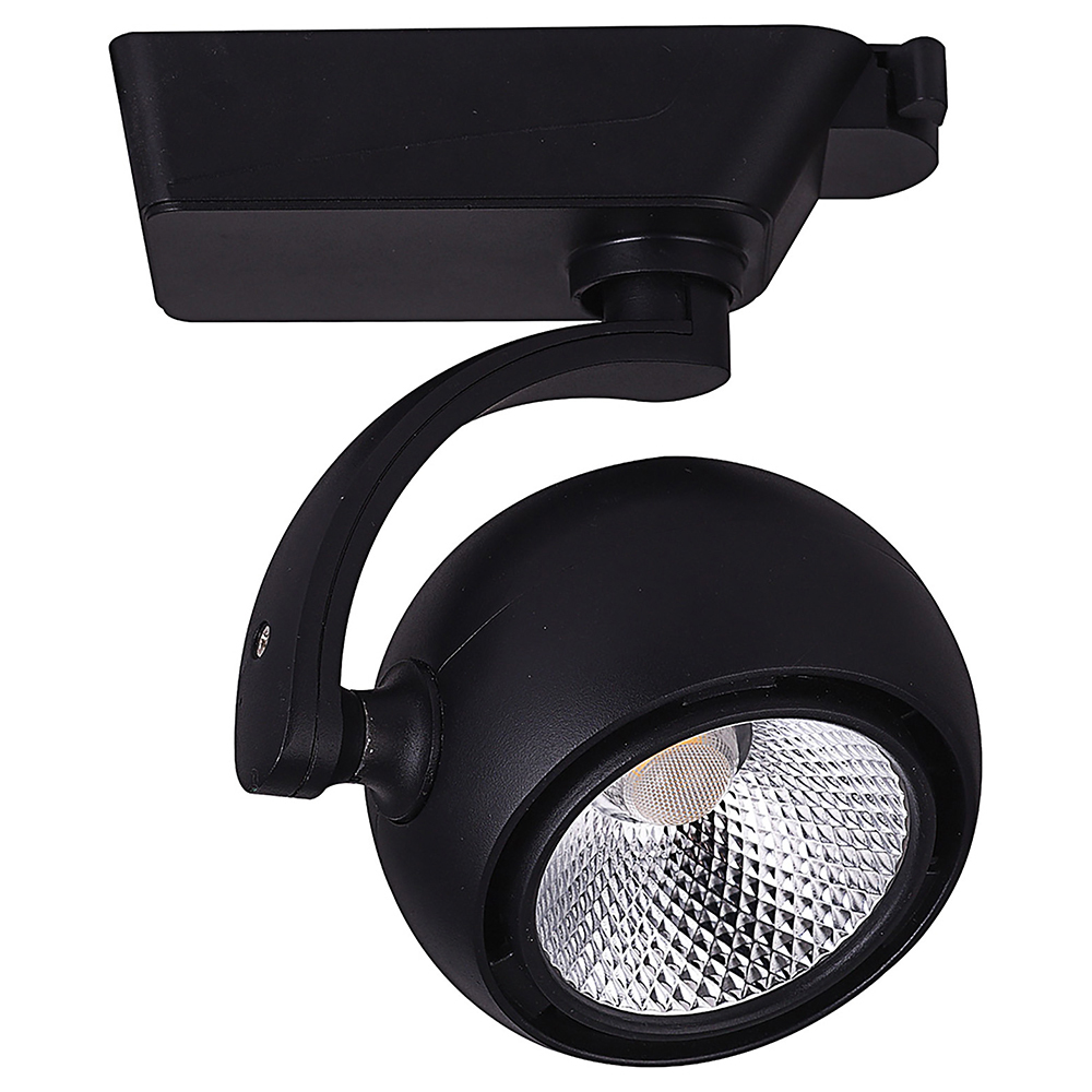 Светодиодный светильник Feron AL109 трековый однофазный на шинопровод 15W, 35 градусов, 4000К, черный