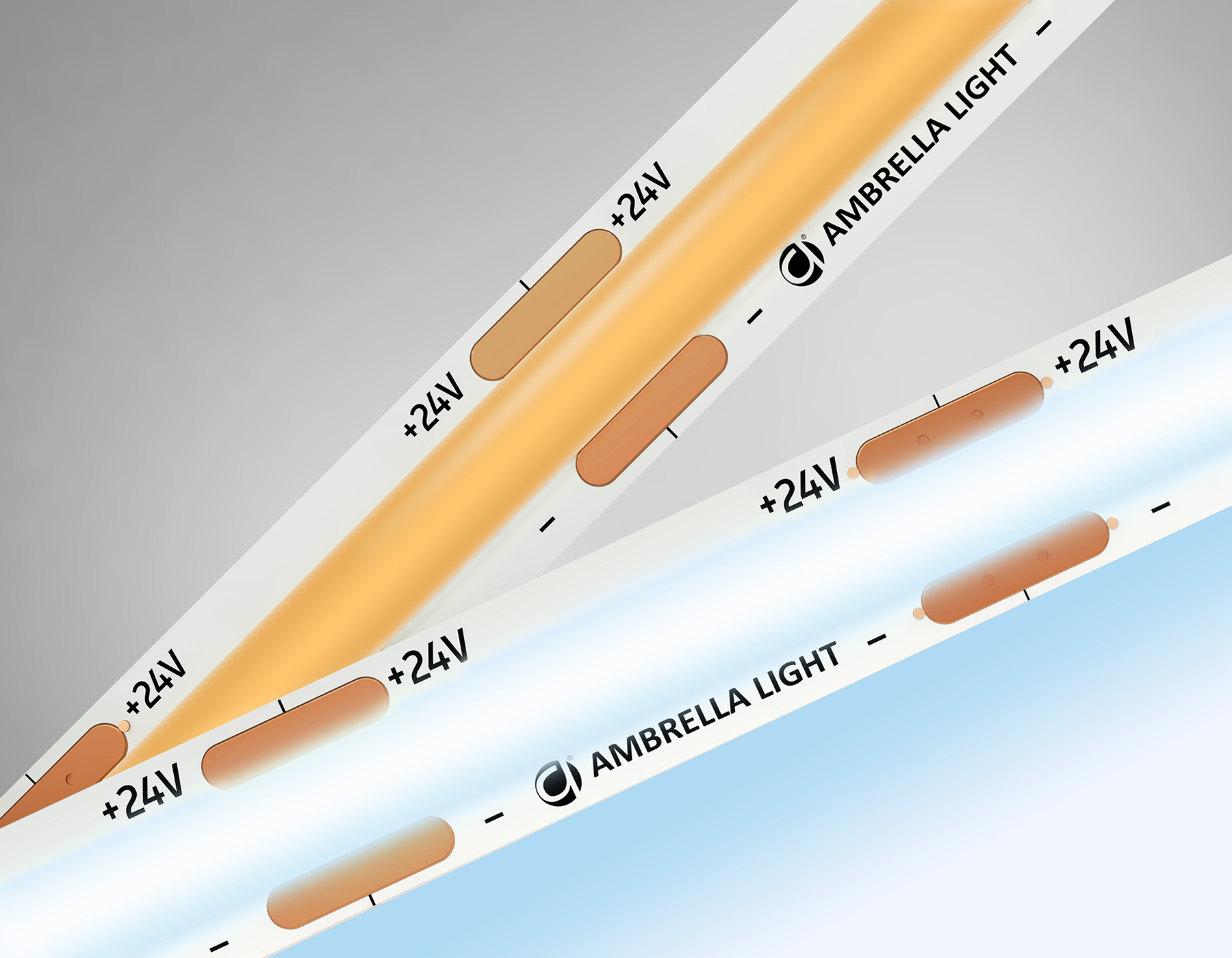 GS4703 COB 480Led /12W m/ 24V IP20 6500K/ 5000*8*1.54mm (2 конт.)
