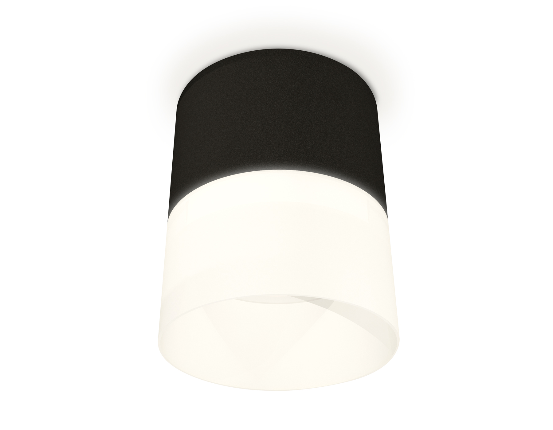 Накладной светильник XS8111002 SBK/FR черный песок/белый матовый GX53 (C8111, N8402)