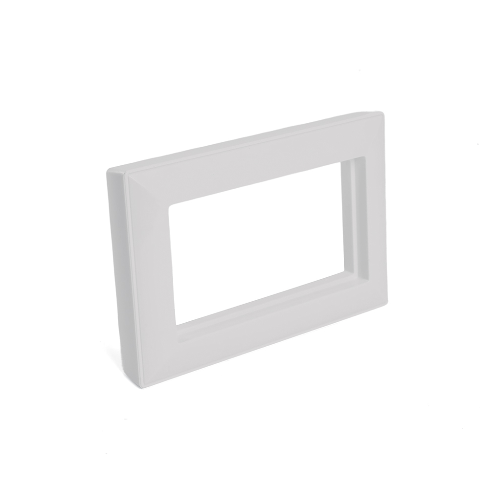 Рамка  2-местная (без перемычки),  пластик, STEKKER, PFR00-7012-01, серия Катрин, белый