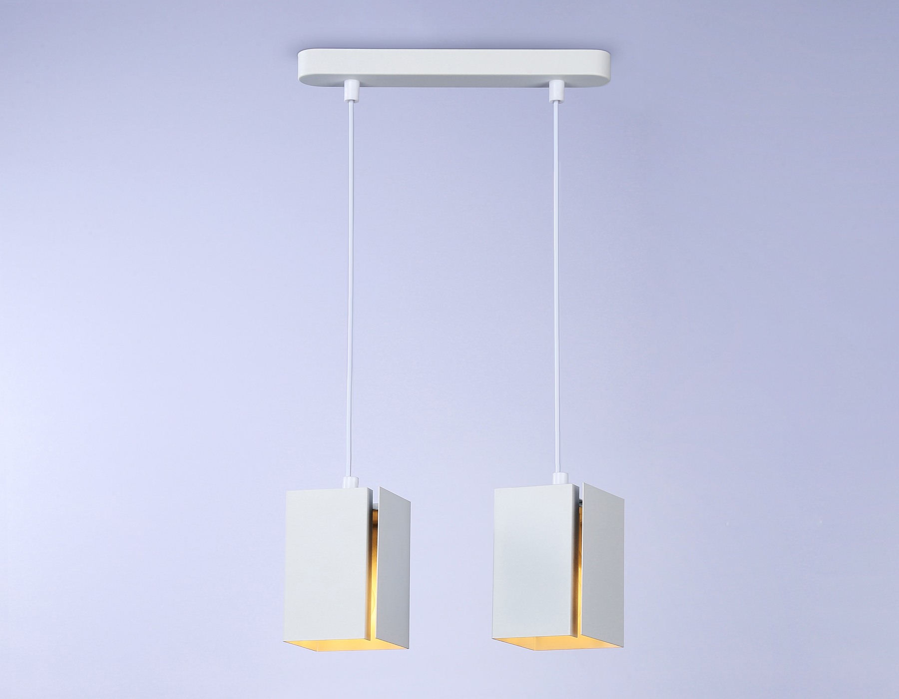 Светильник подвесной Ambrella TN5131/2 WH белый E27/2 max 40W 260*80*1150