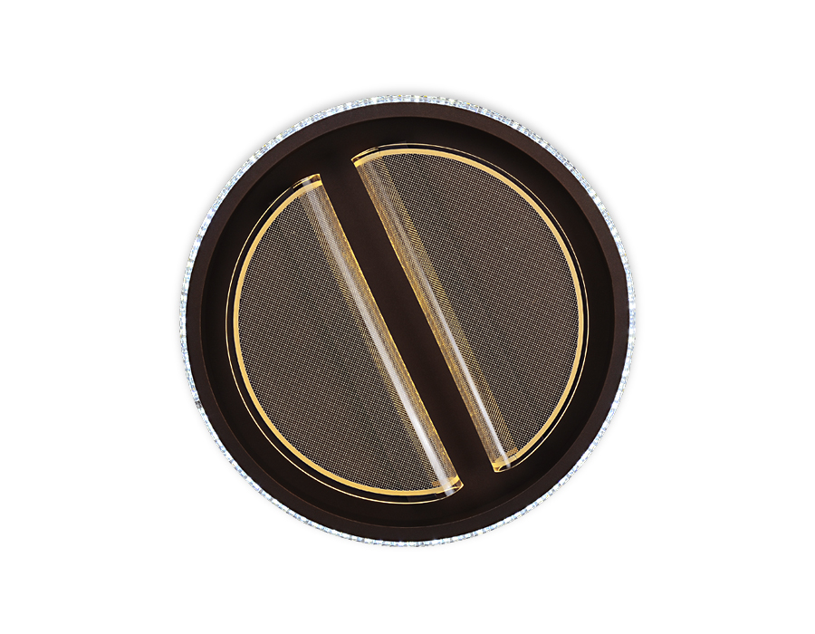 Потолочный светодиодный светильник Ambrella FA604 CF кофе 88W (ПДУ РАДИО 2.4)