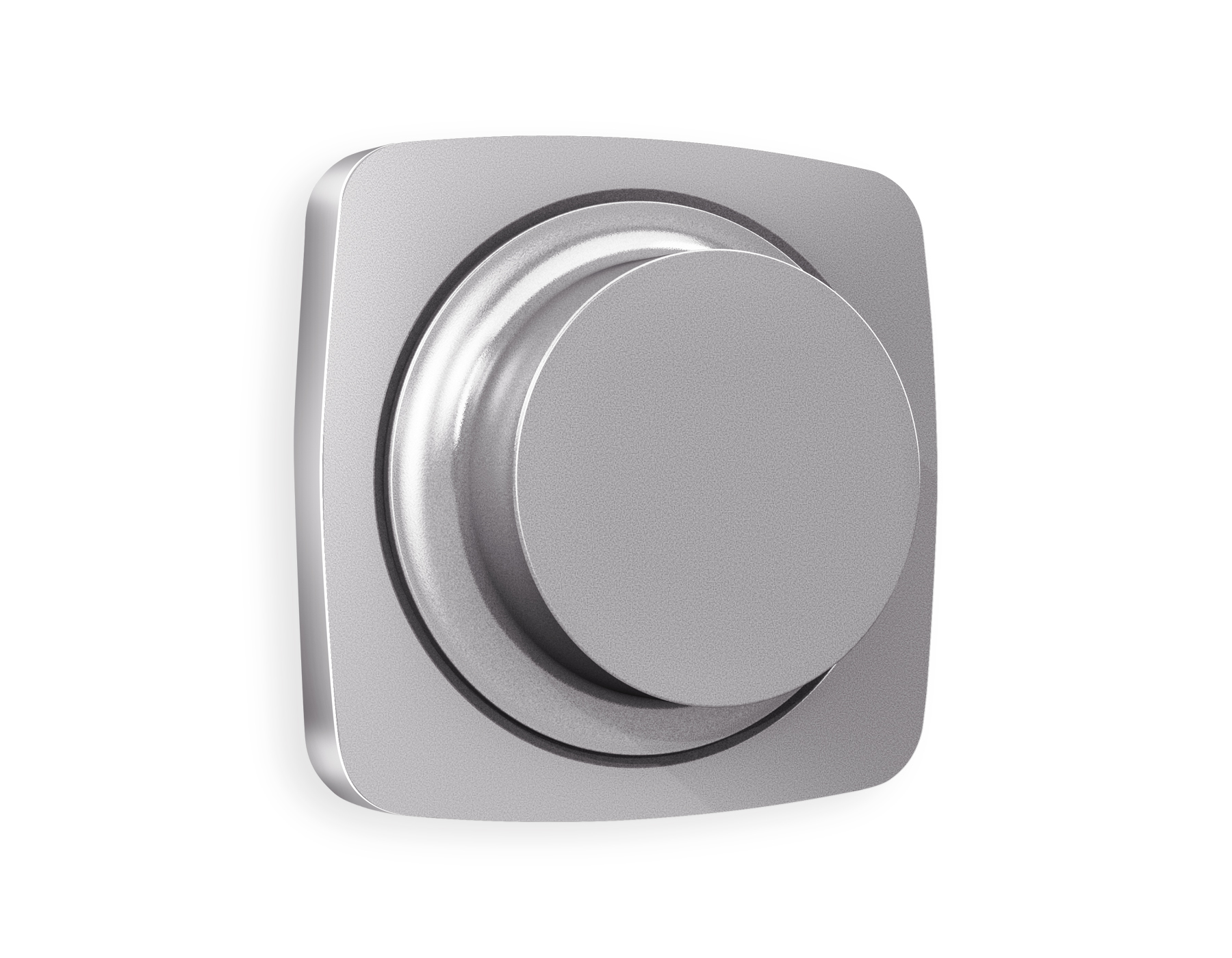 OP5055 Лицевая панель OMEGA (Сталь матовый) для светорегулятора универсального QUANT