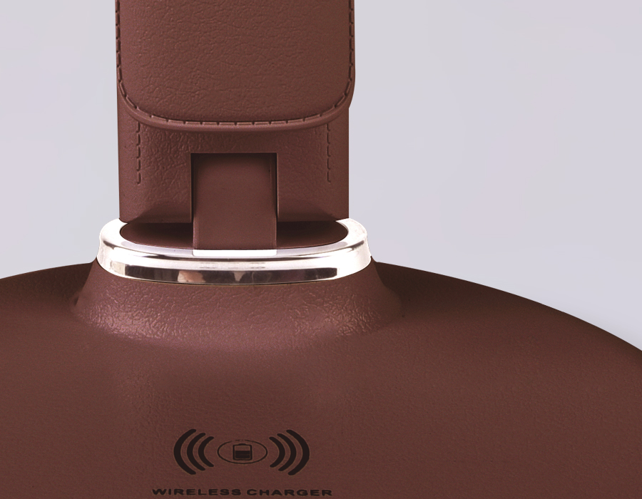 Светодиодная настольная лампа с беспроводной зарядкой DE522 BR Ambrella коричневый LED 3000-6400K 8W