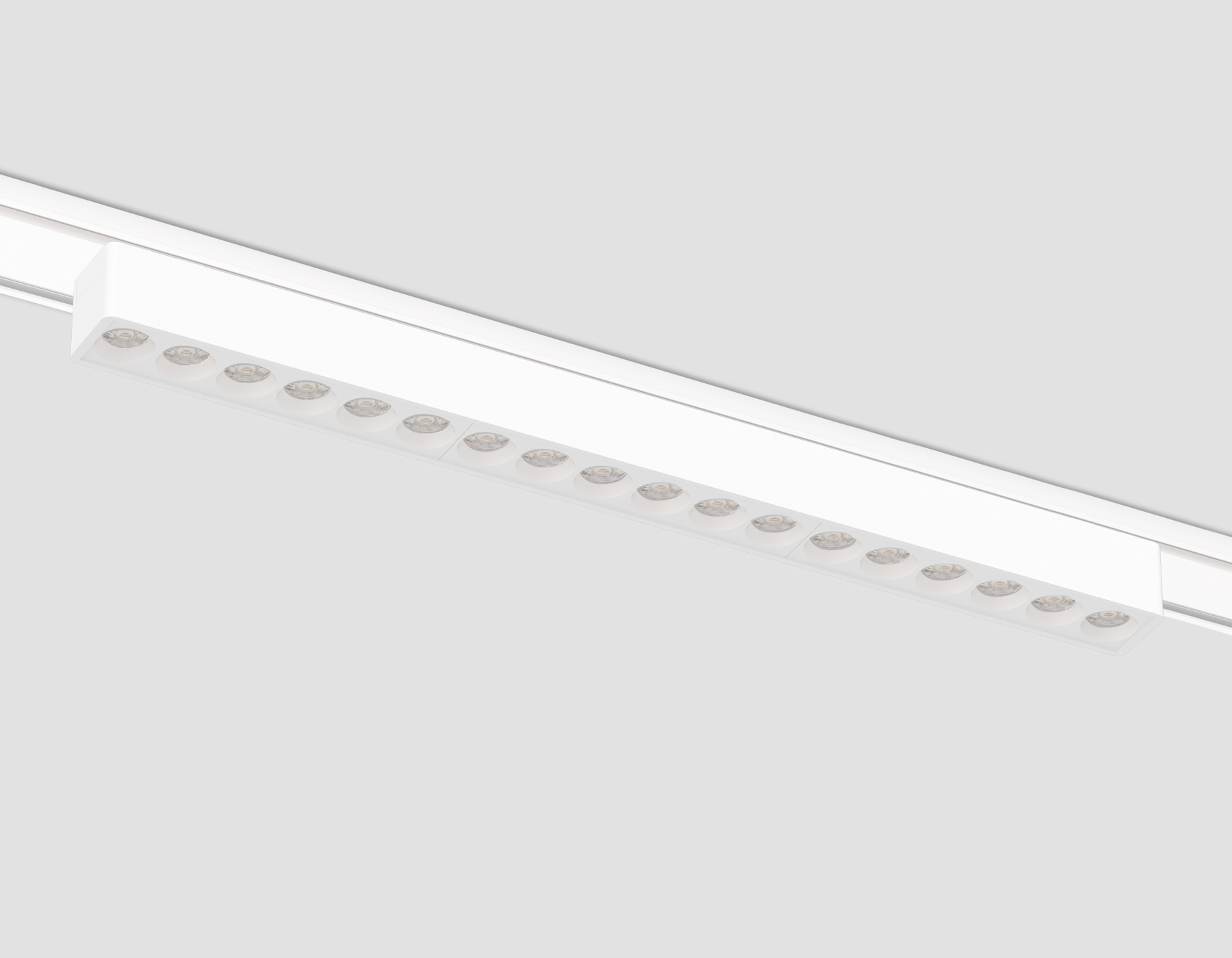 Светильник трековый Ambrella Magnetic Ultra Slim GV1414 WH белый IP20 18W 4200K 48V 24° 338*26*24