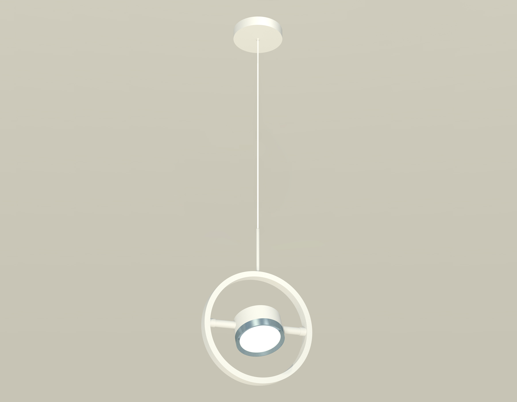 Подвесной светильтник Ambrella XB9111102 SWH/PPH белый песок/графит полированный GX53 (C9111, N8133)