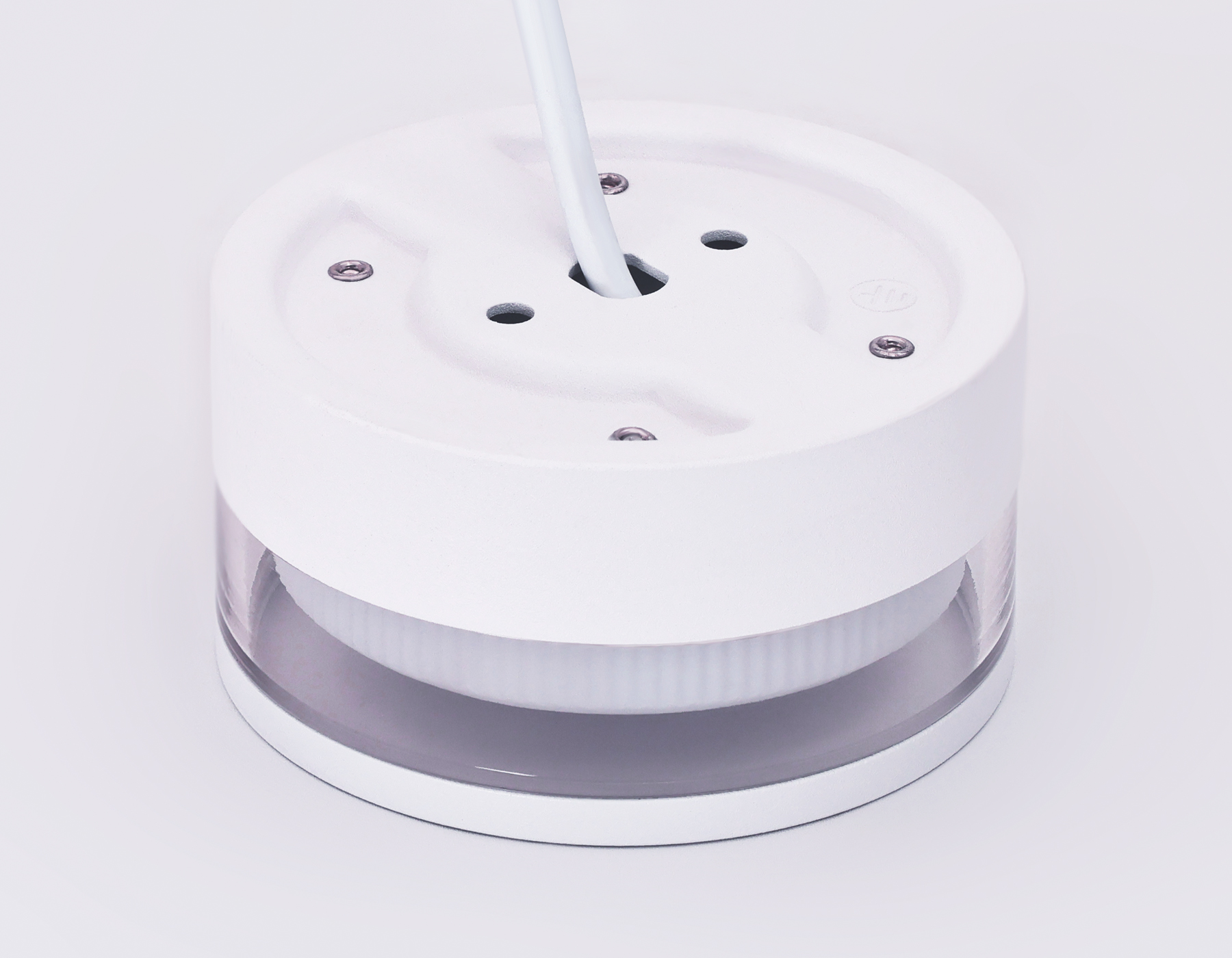 Накладной светильник Ambrella TN5505 SWH/CL белый песок/прозрачный GX53 D85*43