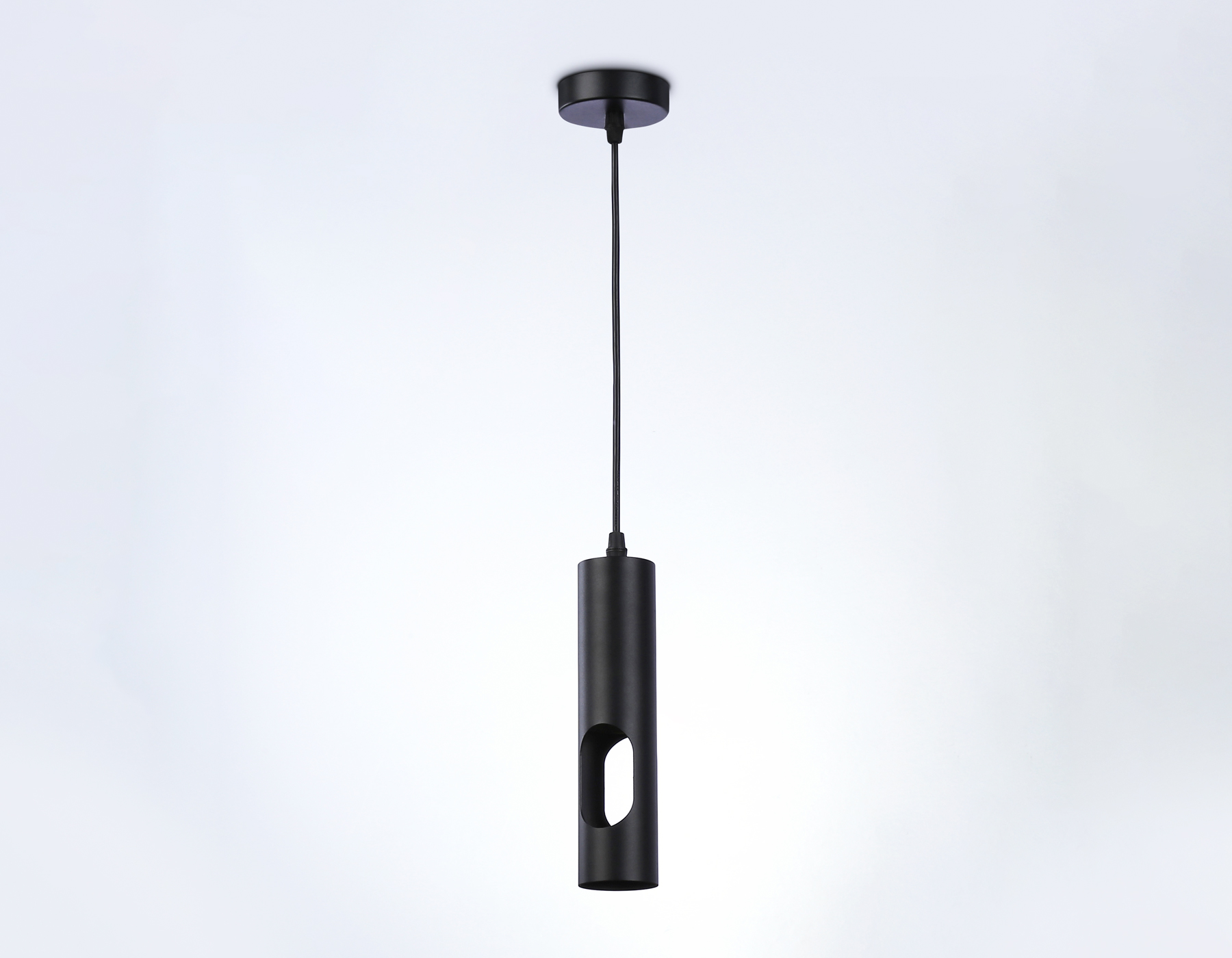 Светильник подвесной Ambrella TN5108 BK черный GU10 max 12W D55*1245