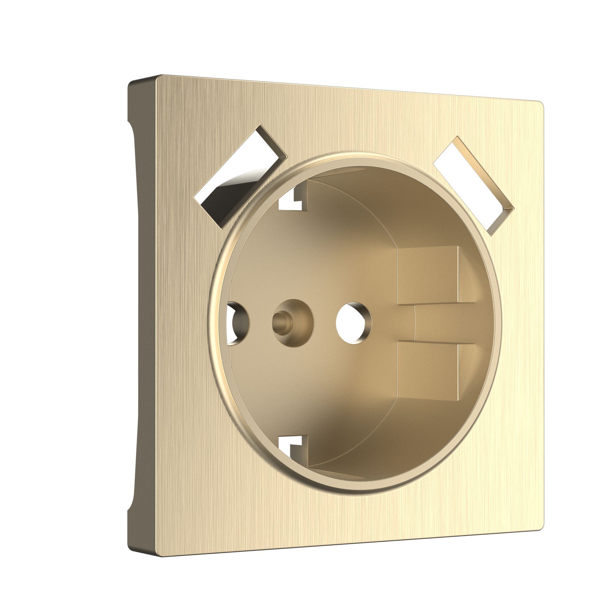 Накладка для USB розетки WERKEL (шампань рифленый) WL10-USB-CP / W1179510 / a037014