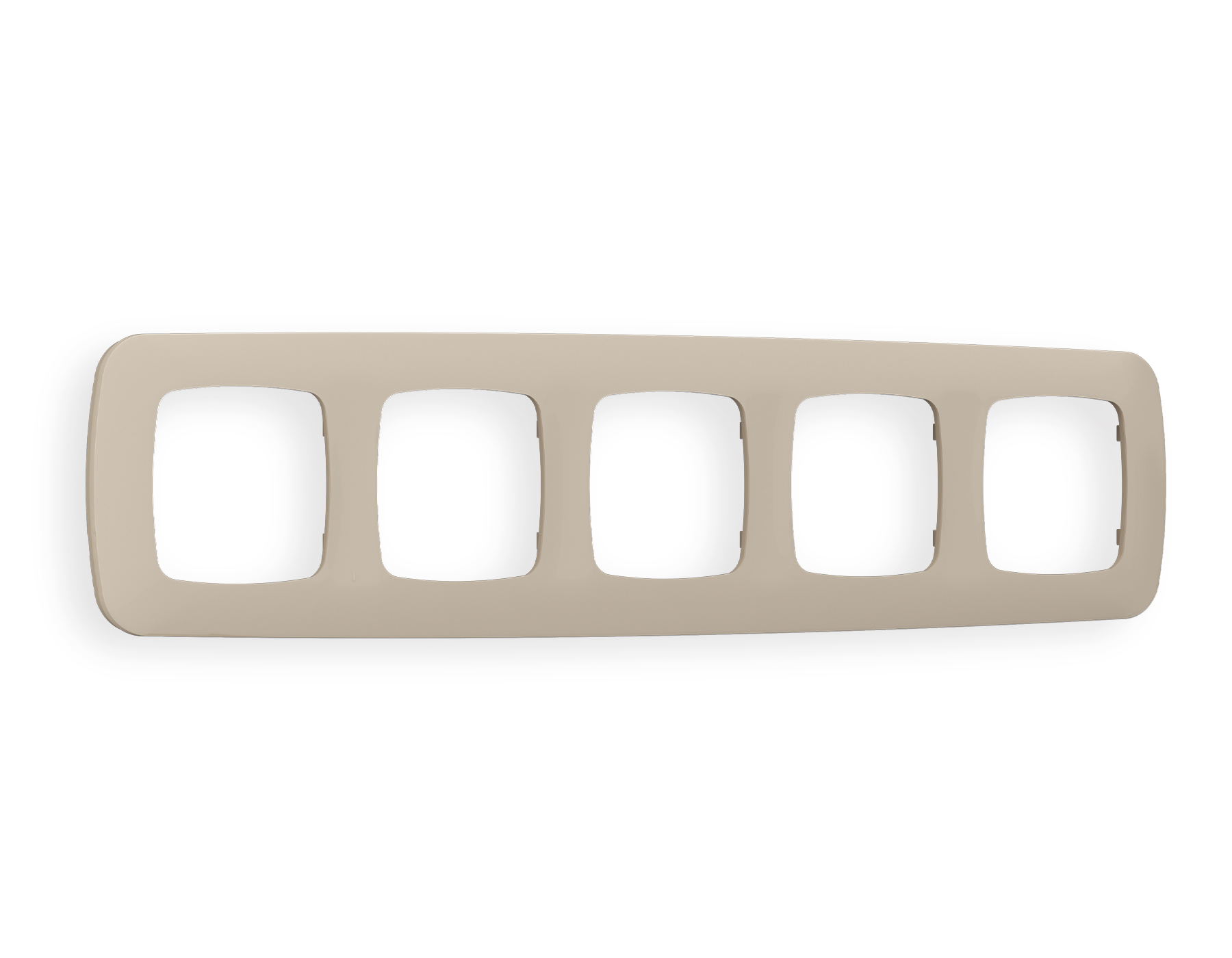 OF140365 Рамка OMEGA Ecta (Серо-бежевый матовый) 5-ая