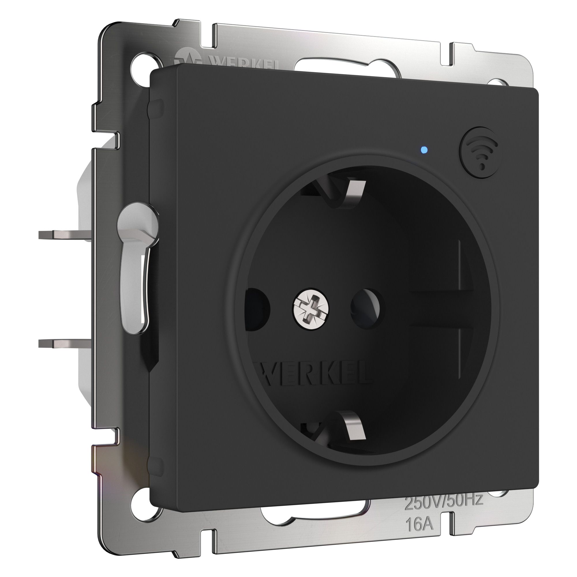 Розетка Wi-Fi WERKEL (черный матовый) W1171608