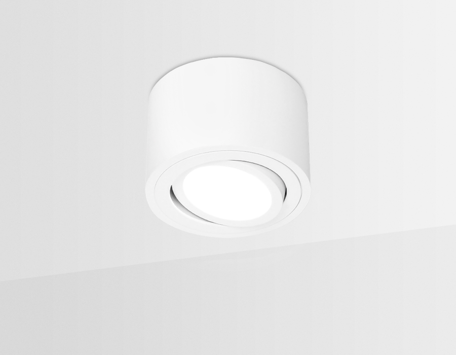 Встраиваемый точечный светильник Ambrella TN222 WH/S белый/песок GU5.3 Встраиваемый точечный светильник Ambrella TN222 WH/S белый/песок GU5.3