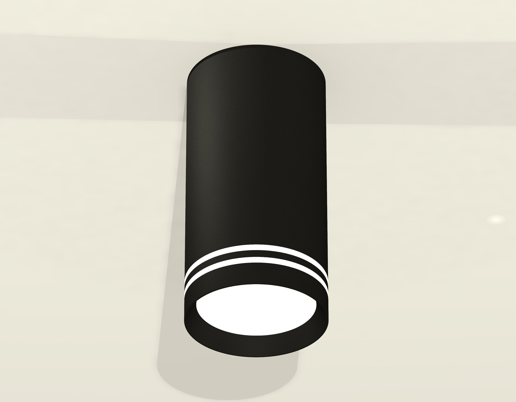 Накладной светильник XS8162007 SBK/FR черный песок/белый матовый GX53 (C8162, N8478)