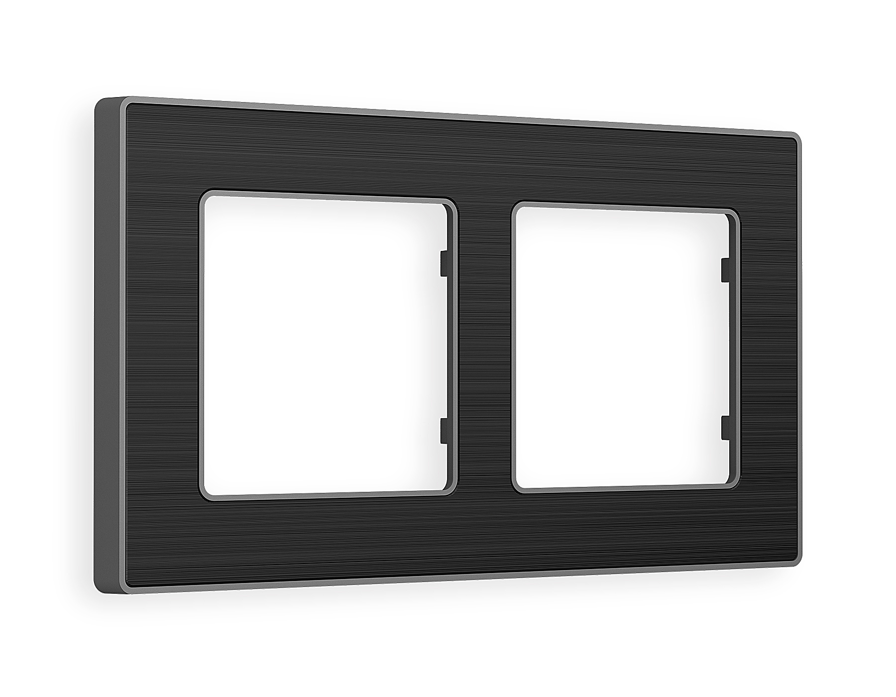 AF580532 Рамка ALFA Arctic (Черный Стекло органическое/Сталь) 2-ая