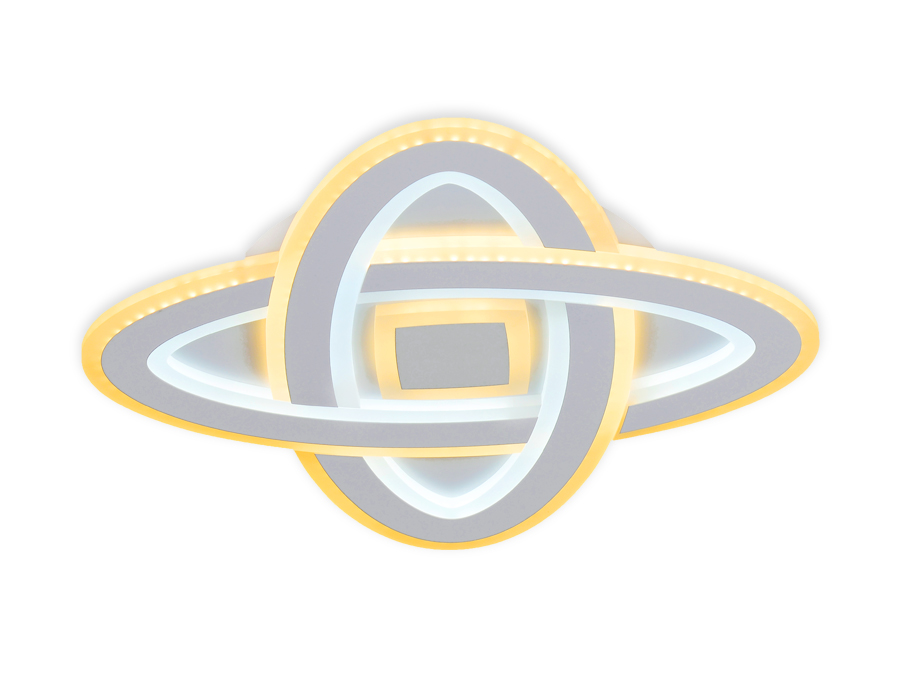 Светильник Ambrella FA777 WH 186W 480*480*100 (ПДУ РАДИО 2.4)