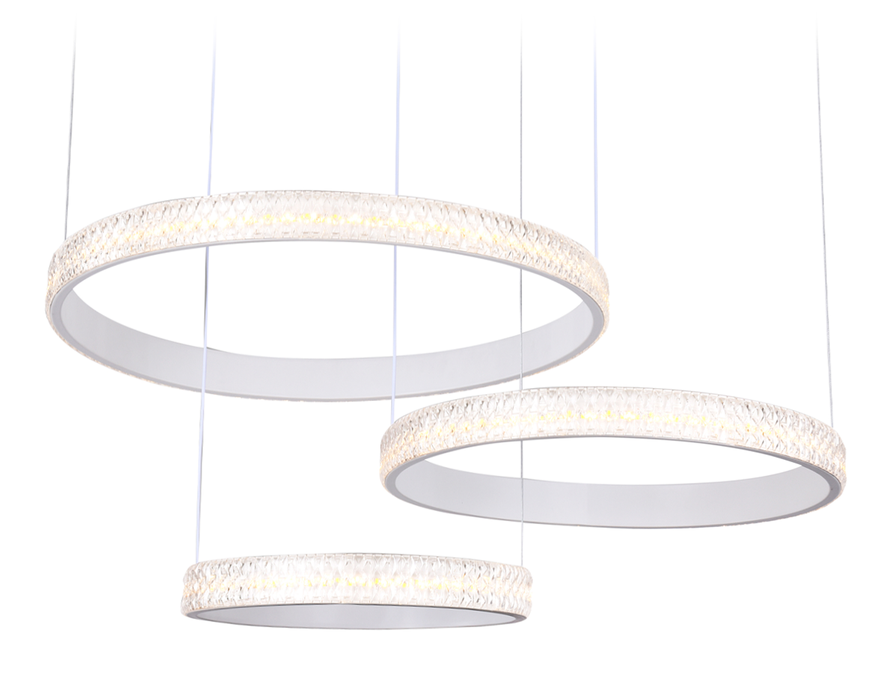 Потолочный светодиодный светильник с пультом Ambrella FA6161 WH белый 99W 720*500*900 (ПДУ РАДИО 2.4)