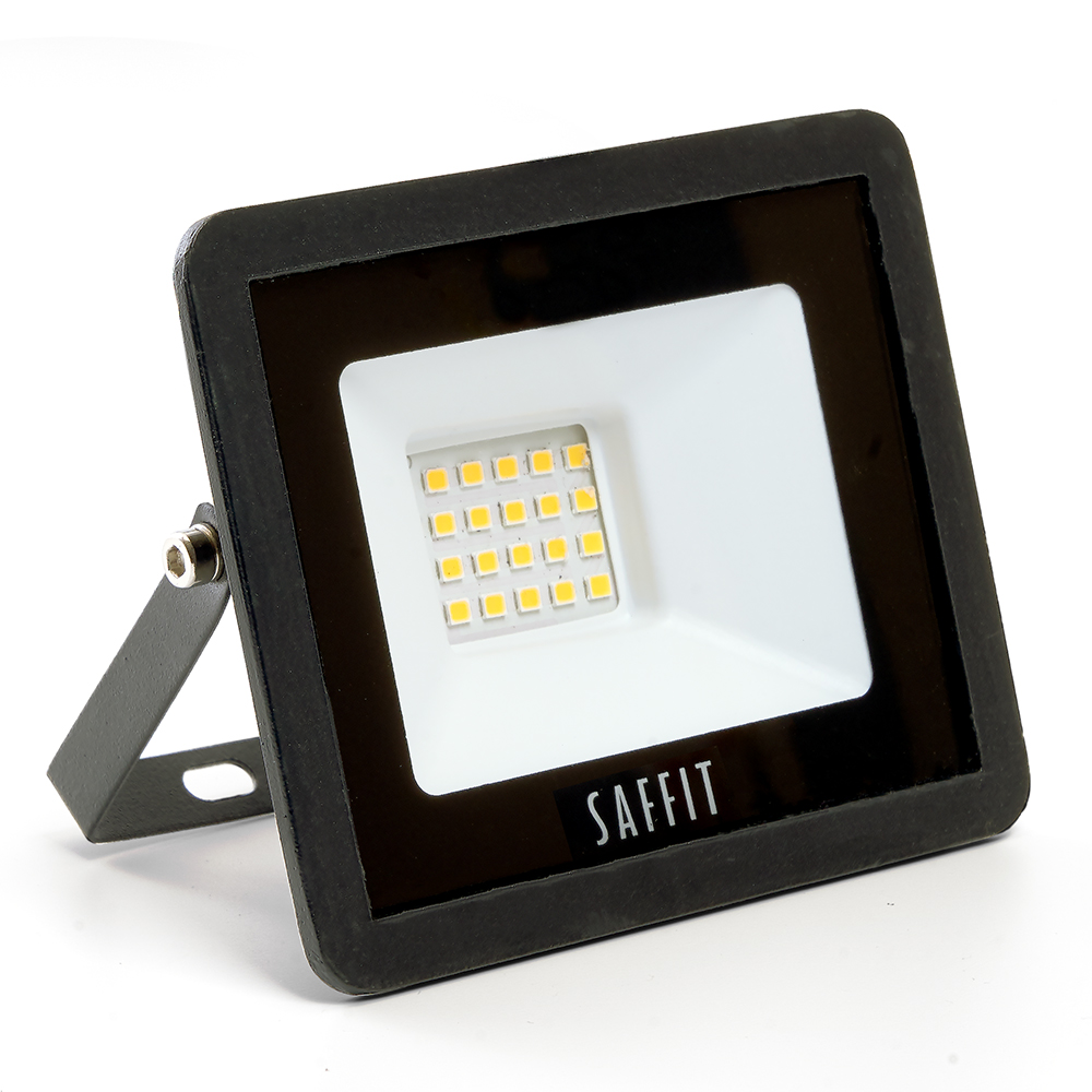Светодиодный прожектор SAFFIT SFL90-20 IP65 20W 4000K черный
