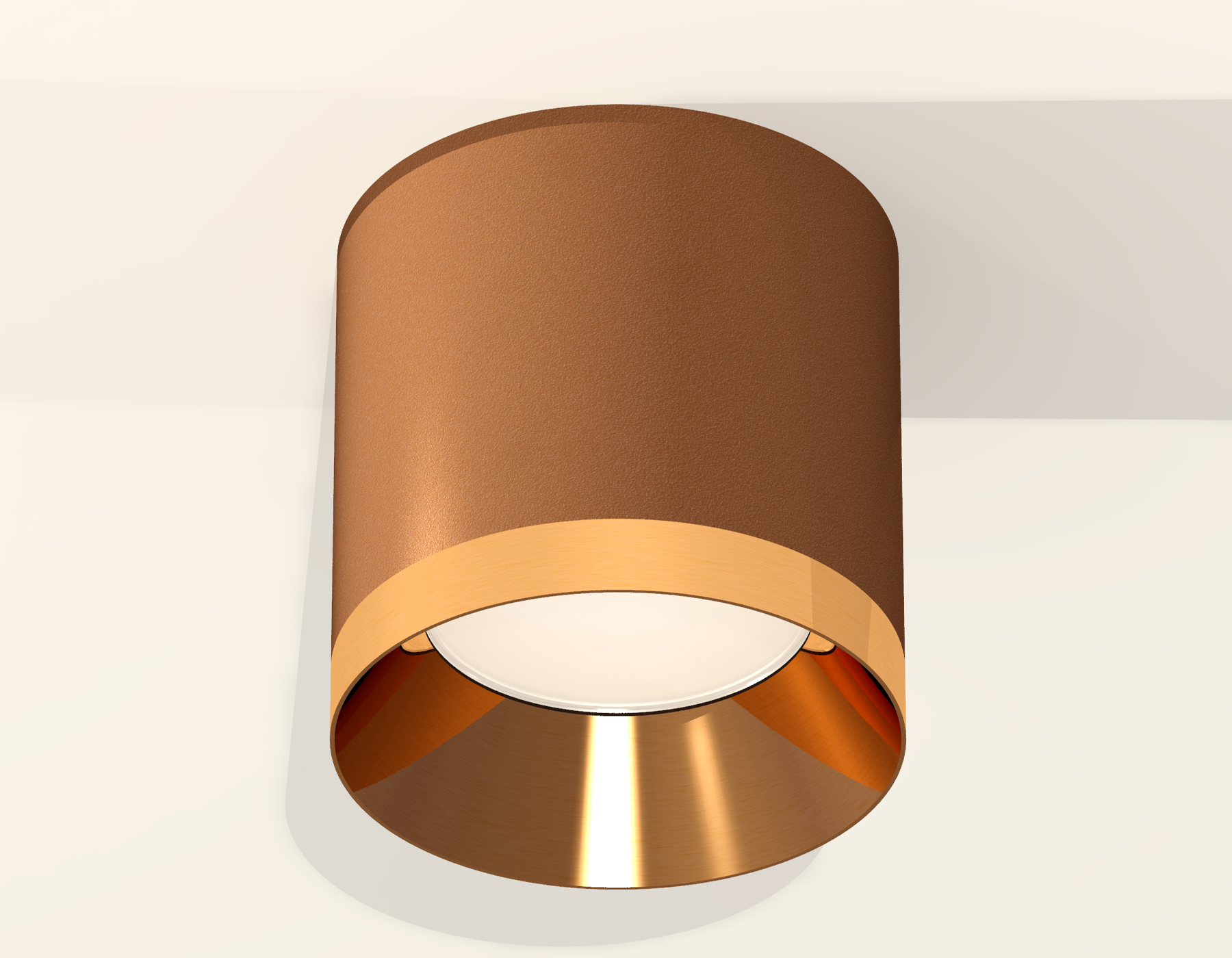 Накладной светильник XS7404010 SCF/PYG кофе песок/золото желтое полированное MR16 GU5.3 (C7404, N7034)