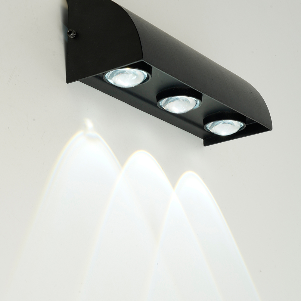 Светильник уличный светодиодный Feron DH708, 3W, 230Lm, 3000/4000/6400К, черный