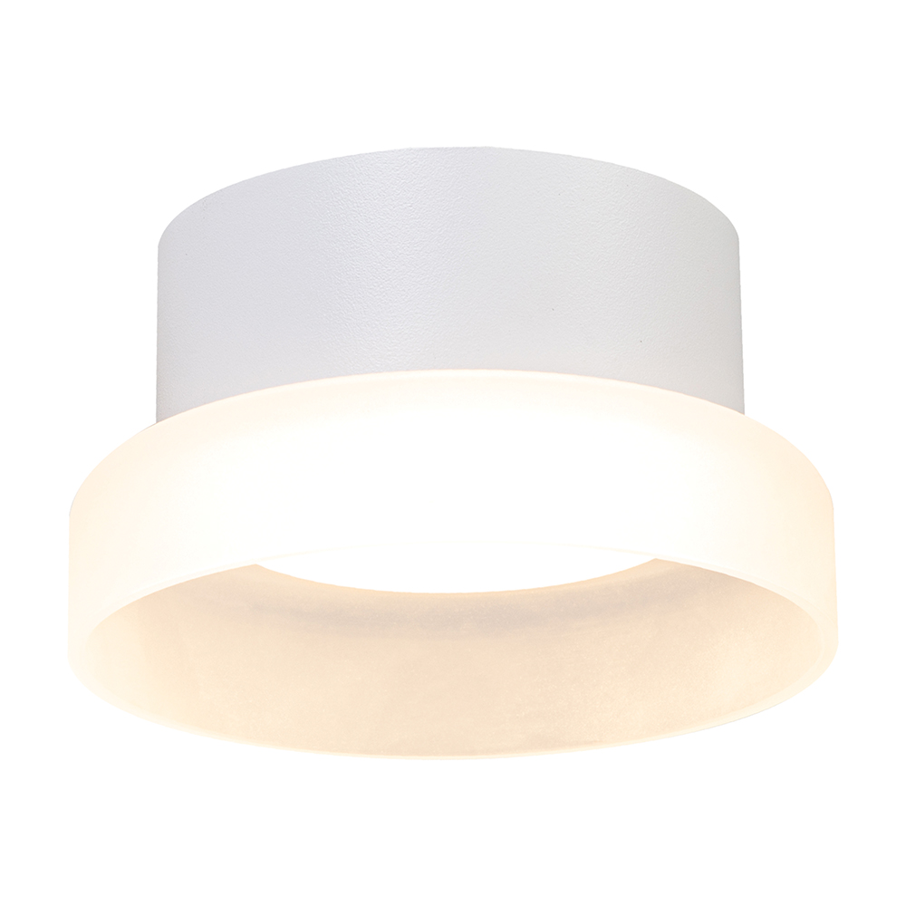 Светильник потолочный Feron HL460 Barrel OPAL 12W, 230V, GX53, белый