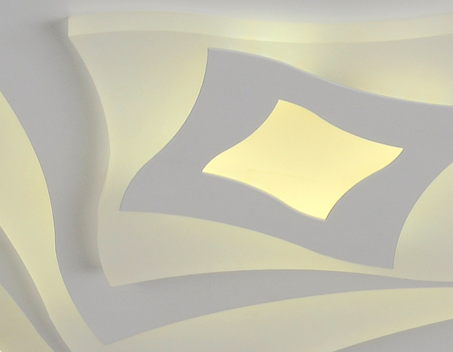 Потолочный управляемый светильник Ambrella Original FA800 WH 82W