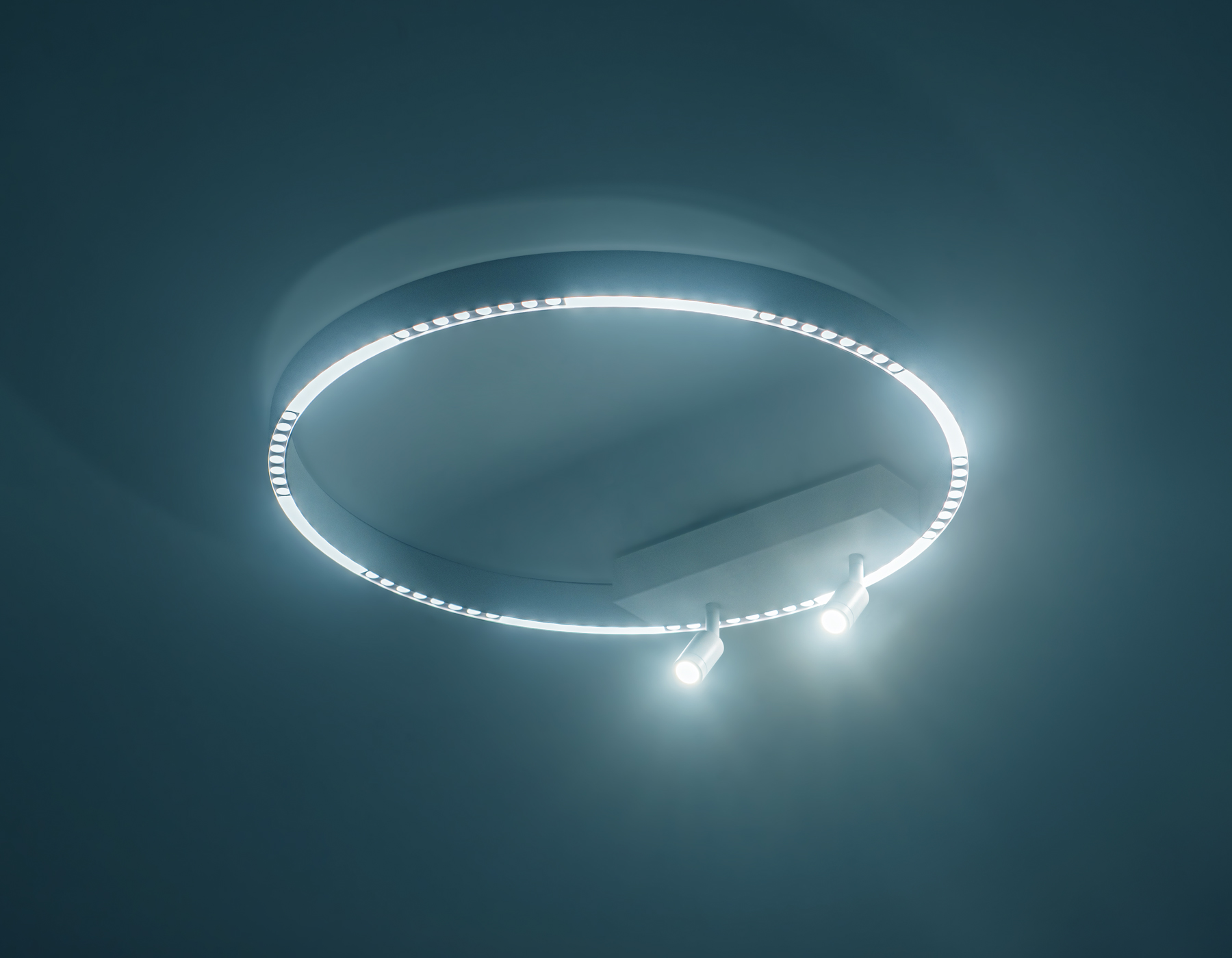 Потолочный LED светильник FL5807/1+2 WH белый 40W 3000K/4200K/6400K D600*95 (без ПДУ) Потолочный LED светильник FL5807/1+2 WH белый 40W 3000K/4200K/6400K D600*95 (без ПДУ)