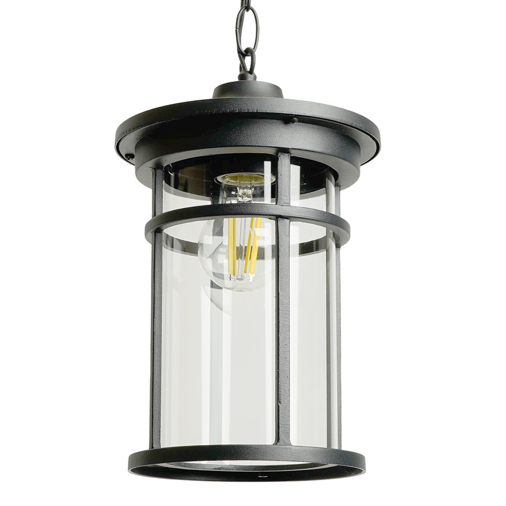 Светильник садово-парковый Feron PL765 на цепочке 60W 230V E27, черный