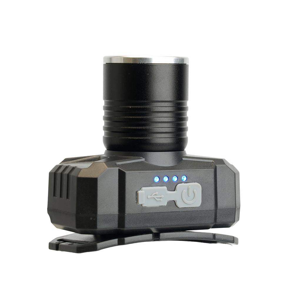 Фонарь налобный FERON TH2314 c аккумулятором 20W, 2500mAh IP44, USB type-C, Алюминий Фонарь налобный FERON TH2314 c аккумулятором 20W, 2500mAh IP44, USB type-C, Алюминий