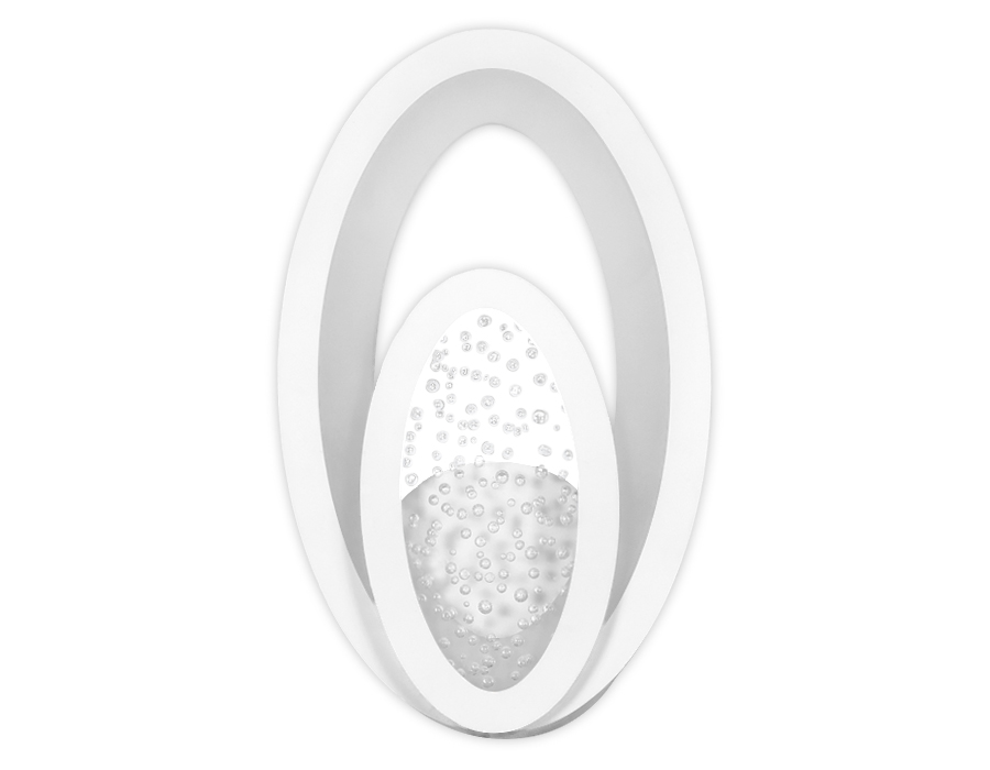 Настенный светодиодный светильник Ambrella FA421 WH белый 3000K+6400K 21W