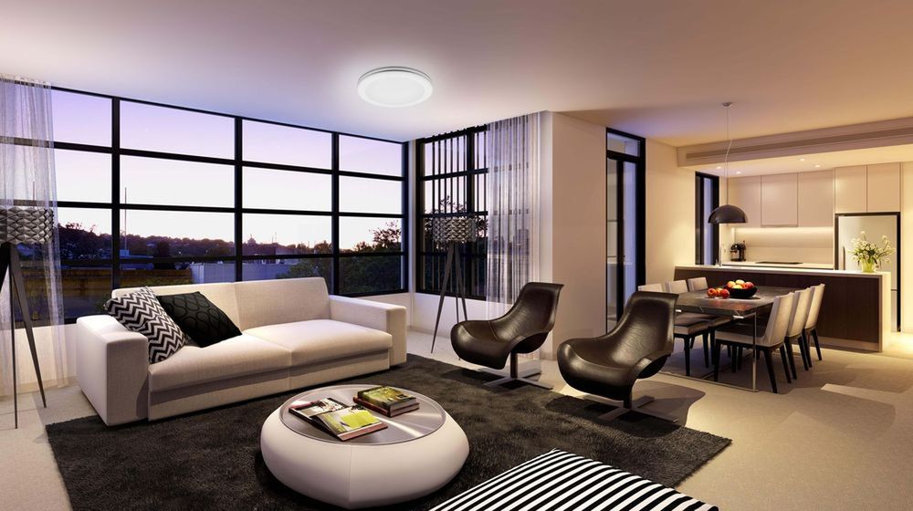 Светодиодный светильник накладной Feron AL579 тарелка 24W 4000K белый