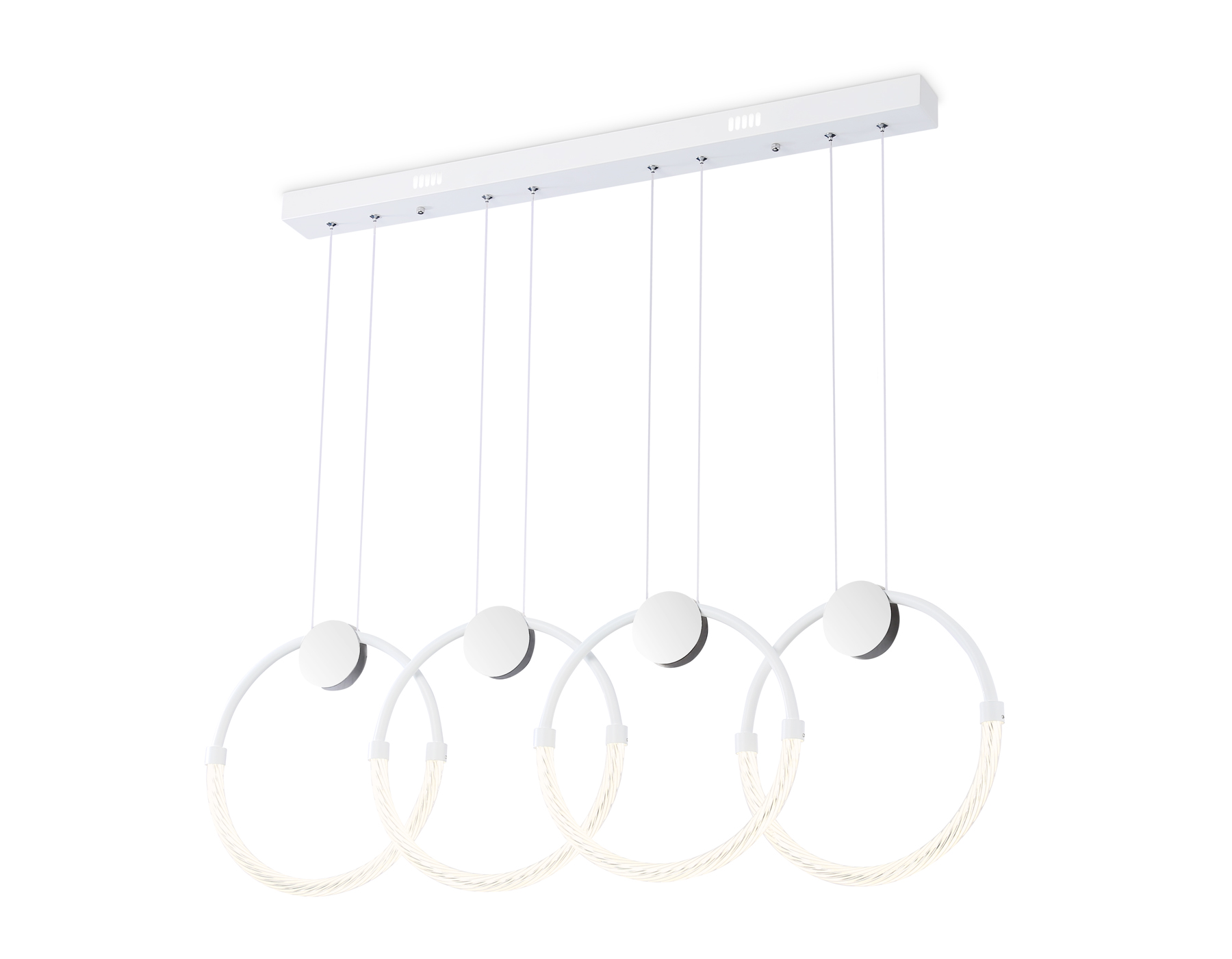 Подвесной светильник Ambrella FL10598/4 WH/CH белый/хром 4200K 45W 940*20*1200 (Без ПДУ) Подвесной светильник Ambrella FL10598/4 WH/CH белый/хром 4200K 45W 940*20*1200 (Без ПДУ)
