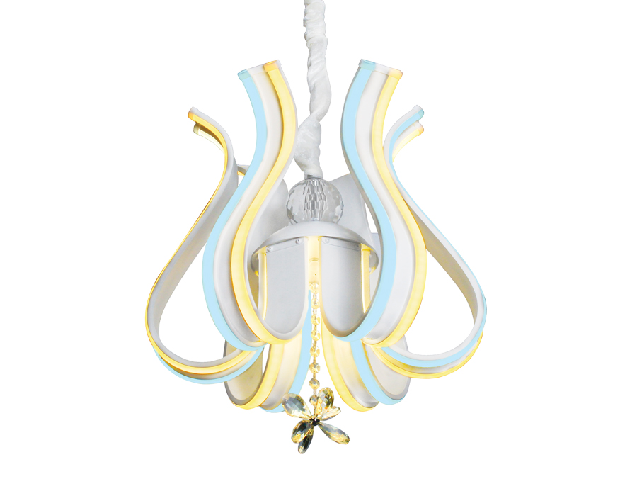 Светильник Ambrella FL112/6 WH 156W 400*400*450 (ПДУ РАДИО 2.4)