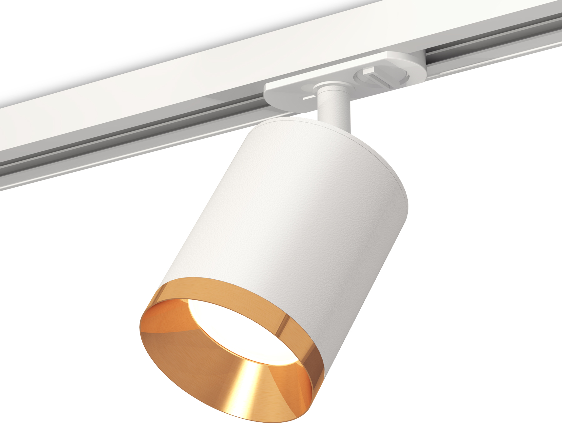 Трековый светильник XT7421004 SWH/PYG белый песок/золото желтое полированное MR16 GU5.3 (A2536, C7421, N7034)