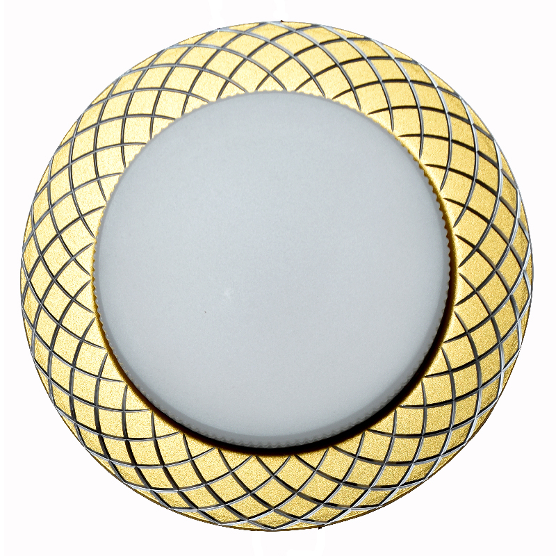 Светильник General GCL-GX53-H18-G ЗОЛОТО КРУЖЕВО