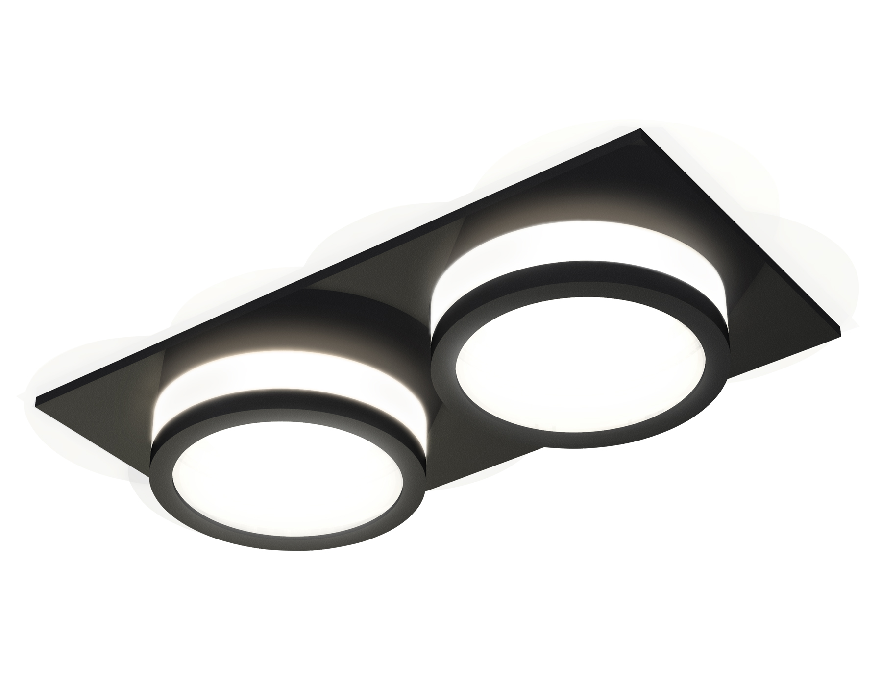 Встраиваемый светильник XC7636041 SBK/FR черный песок/белый матовый MR16 GU5.3 (C7636, N7121)