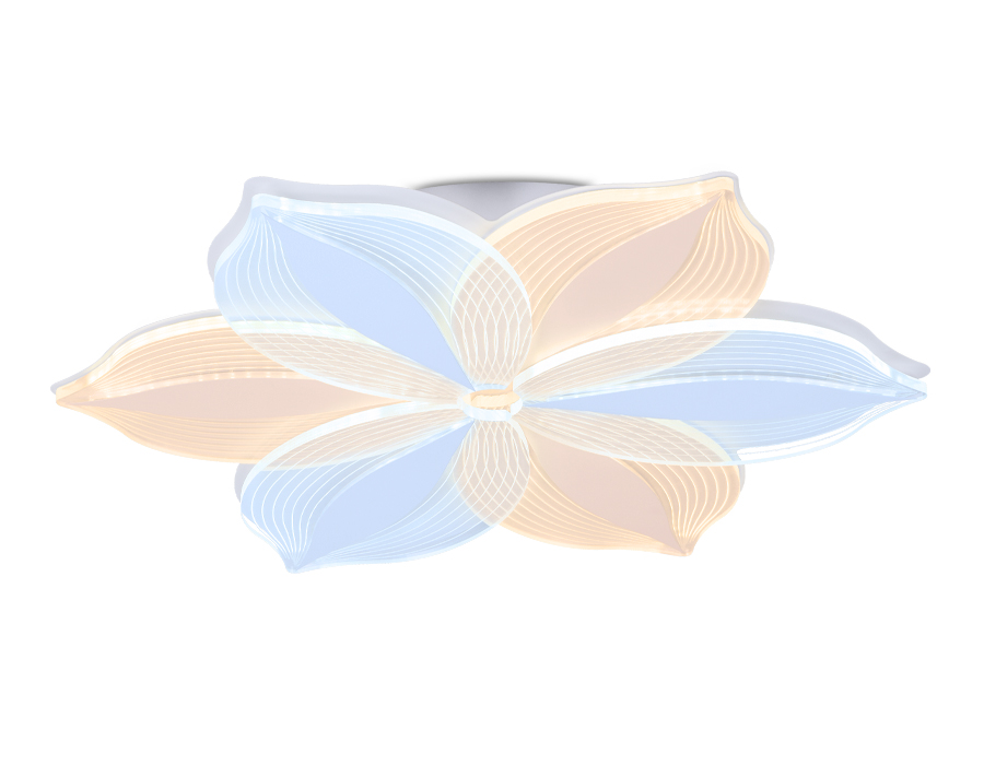 Потолочный светодиодный светильник Ambrella с пультом AK4315 белый 85W 520*450*80