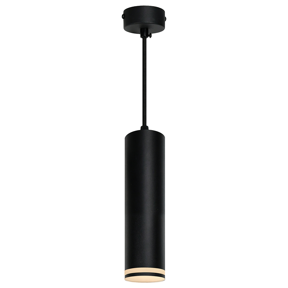 Светильник потолочный Feron ML1708 на подвесе  MR16 35W 230V, черный 55*200 Светильник потолочный Feron ML1708 на подвесе  MR16 35W 230V, черный 55*200