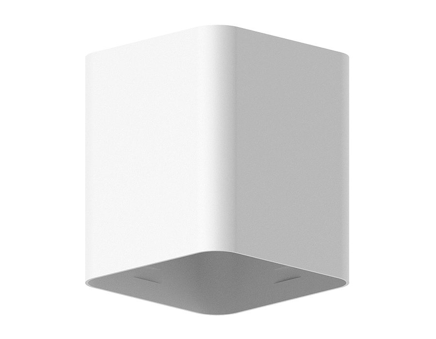 Корпус светильника накладной Ambrella C7812 SWH белый песок 70*70*H80mm MR16 GU5.3 для насадок 70*70mm