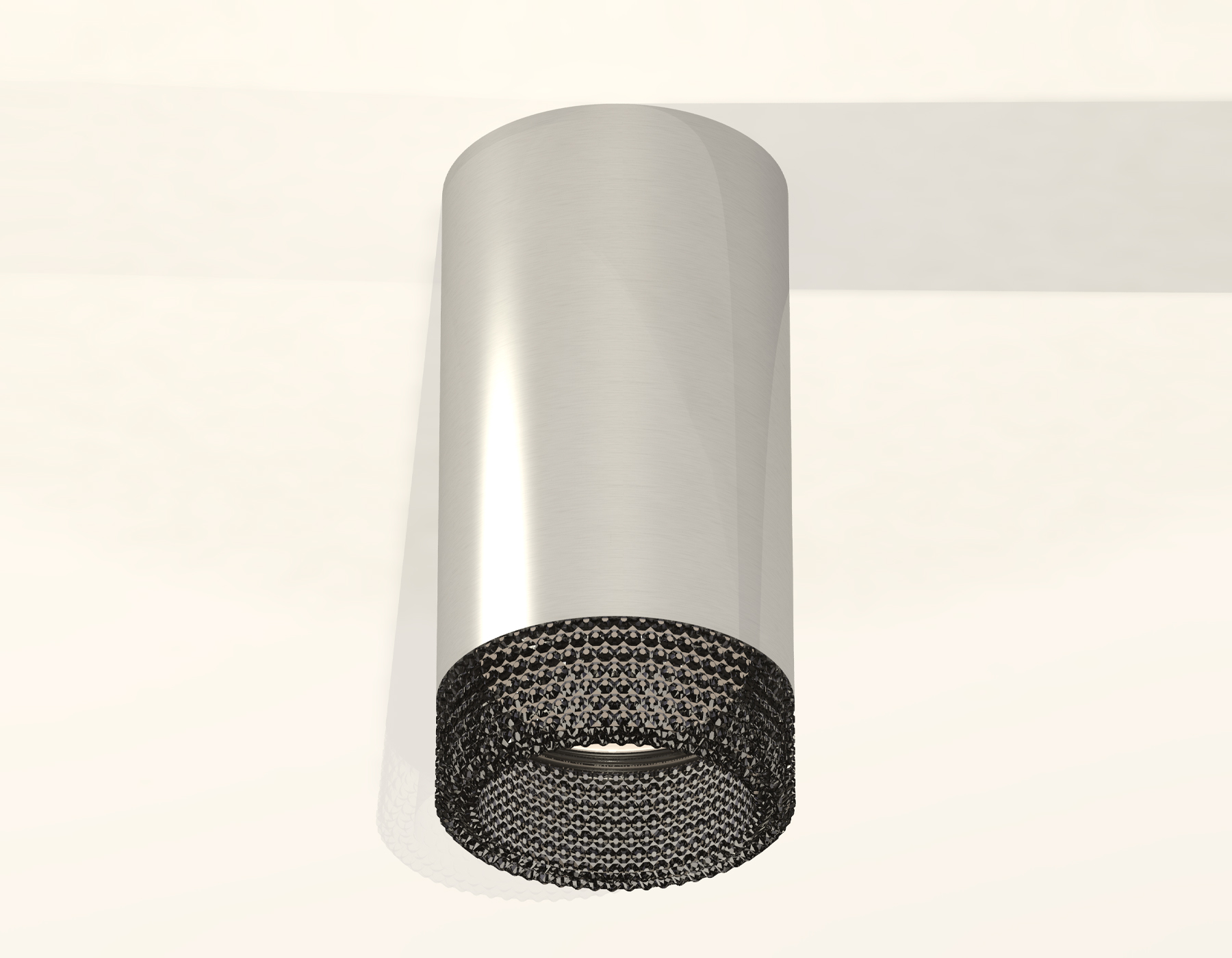 Накладной светильник XS6325020 PSL/BK серебро полированное/тонированный MR16 GU5.3 (C6325, N6151)