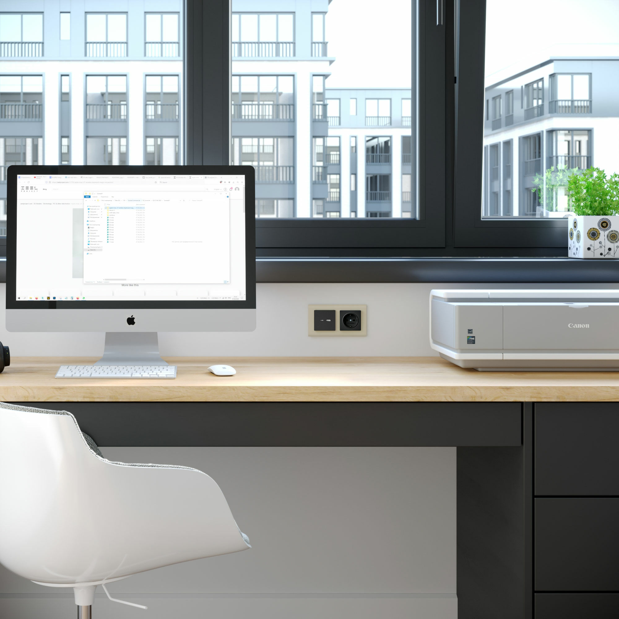 Рамка на 2 поста Favorit Werkel (молочный, стекло) W0021141