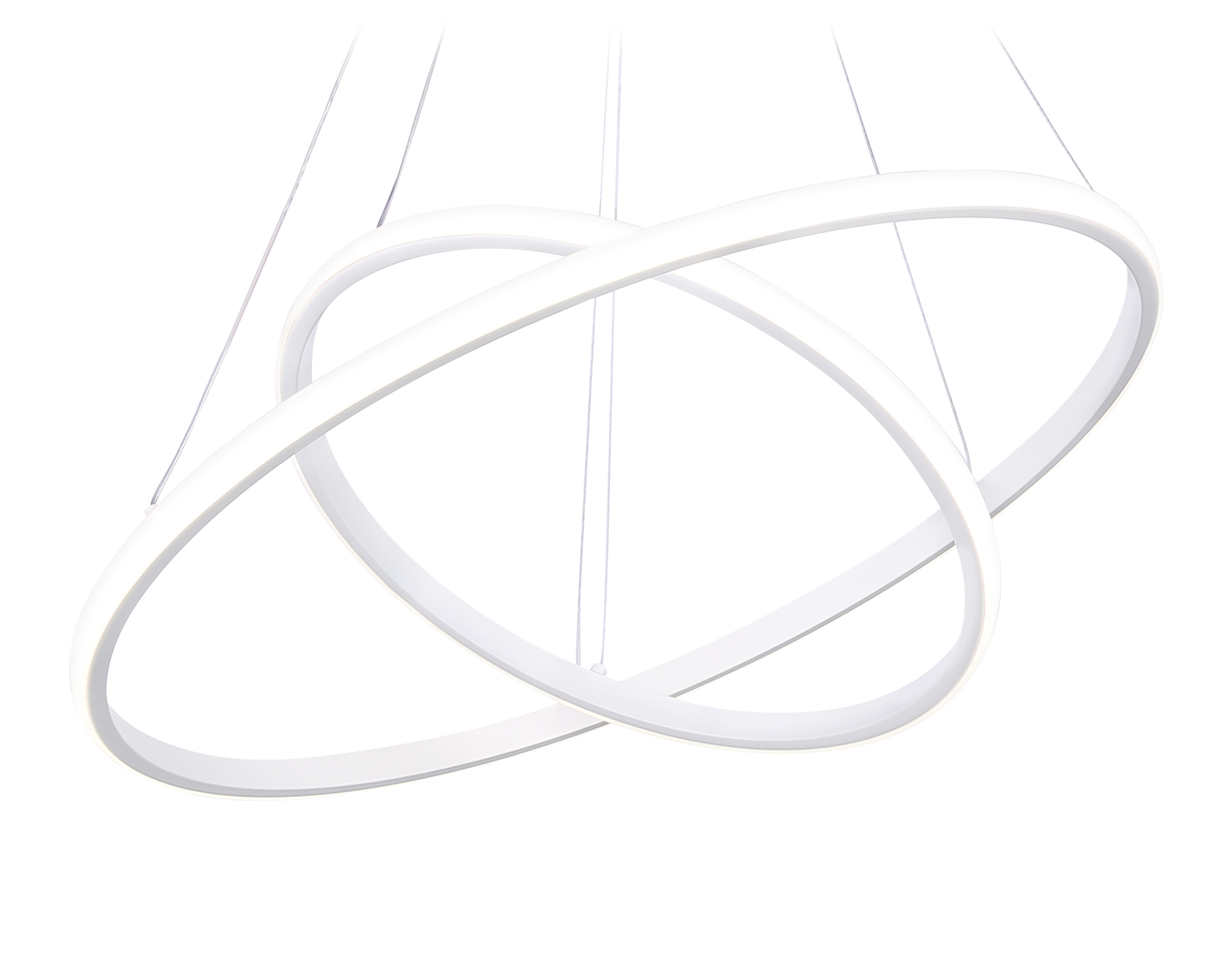 Подвесной светильник Ambrella FL40811/2 WH белый 4200K 45W D400/600*1200 (Без ПДУ)