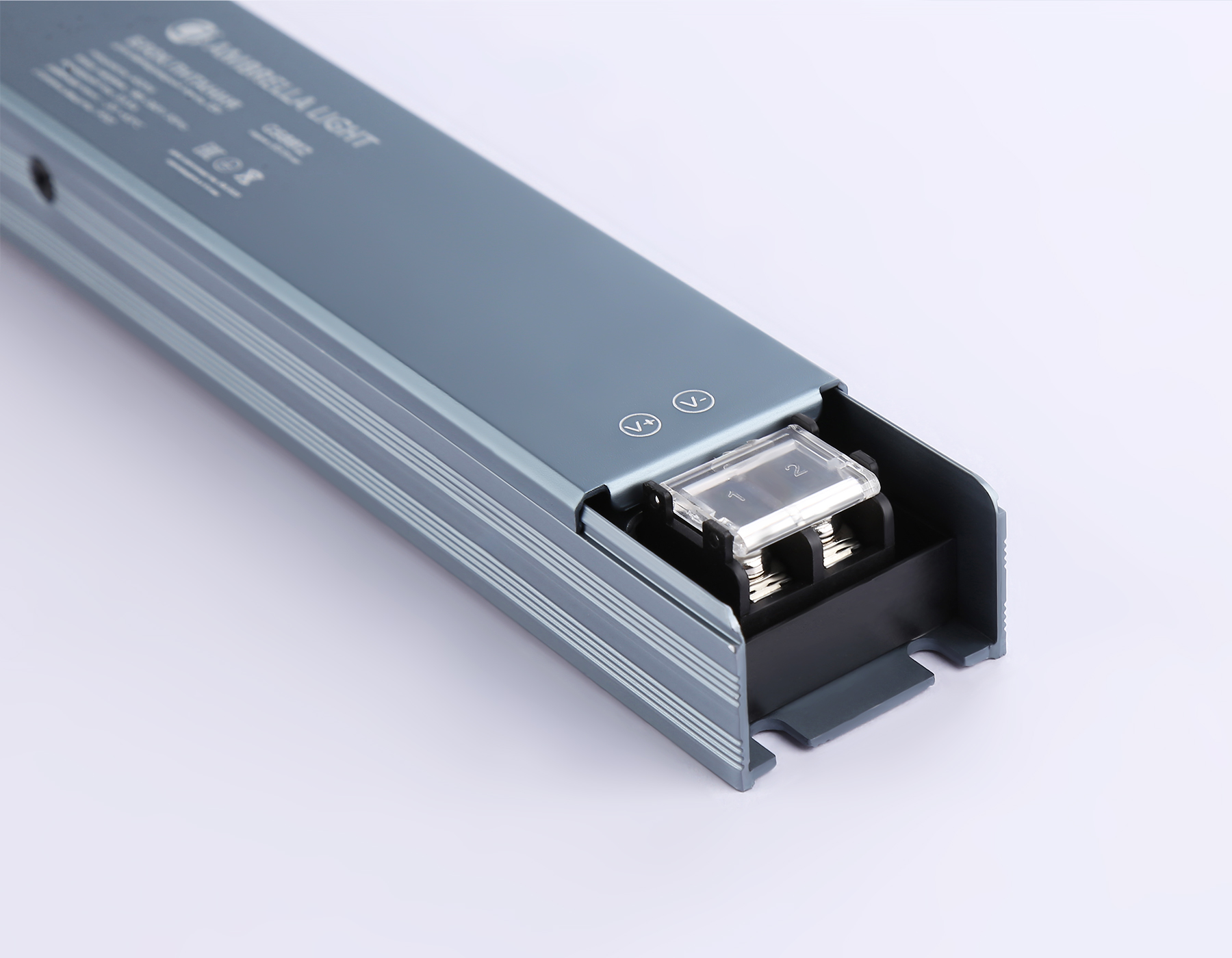 GS8812 блок питания 12V 400W 33.3A IP20 185-260V 235*35*22