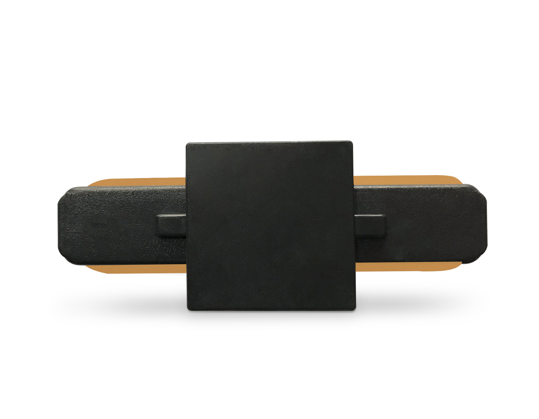 GL7066 BK черный коннектор прямой однофазный для соединения трековых шинопроводов