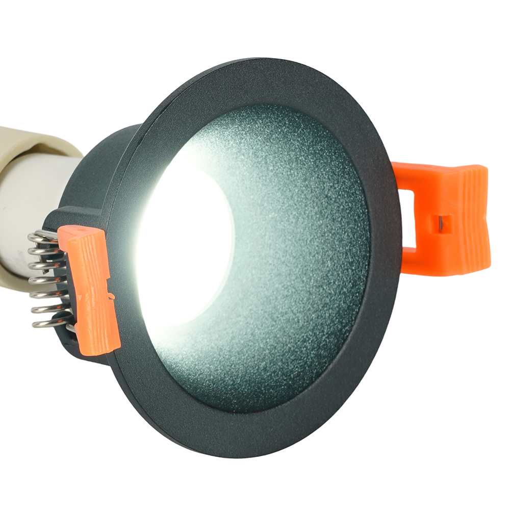 Светильник встраиваемый Feron DL1100 потолочный MR11 G5.3, GU10 черный